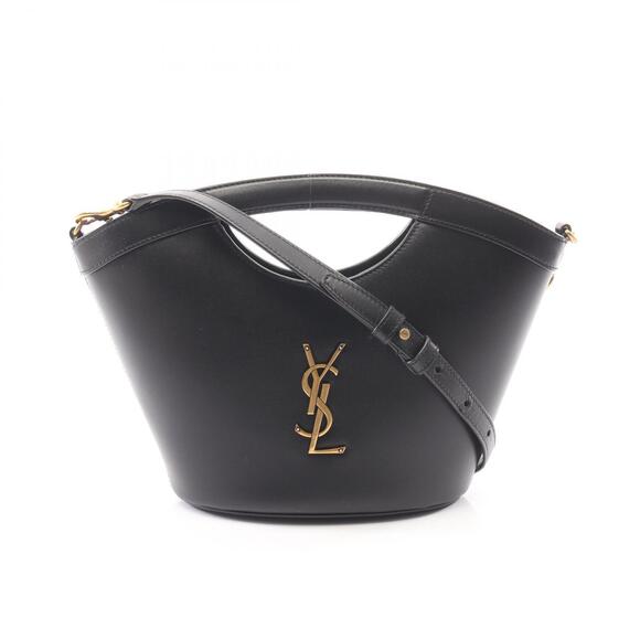 Saint Laurent Handbags - Saint Laurent Celia Leather Shoulder Bag Black